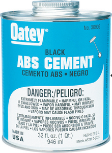 LASALLE BRISTOL (BRISTOL PRODS) 7530892 16OZ ABS CEMENT BLACK